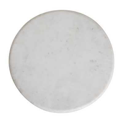 bijzettafel Kuching marmeren wit by Raw Materials Amsterdam