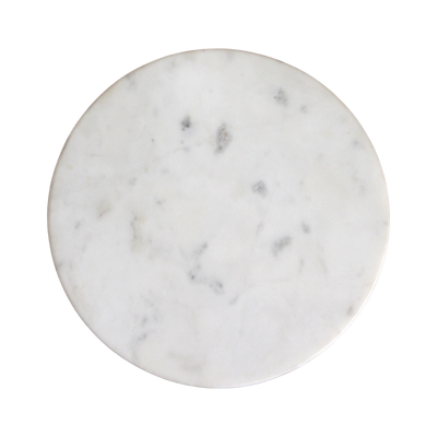 bijzettafel Atjeh marmeren - wit by Raw Materials Amsterdam