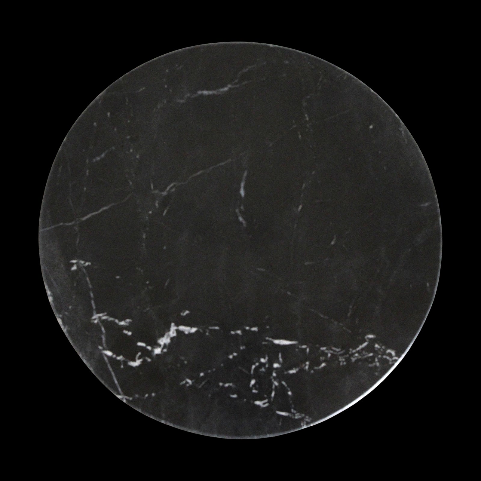 bijzettafel Lampung marmeren -zwart