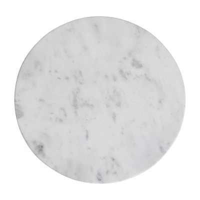 bijzettafel Sarawak marmeren - wit by Raw Materials Amsterdam