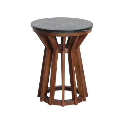 bijzettafel Sabah marmeren zwart by Raw Materials Amsterdam