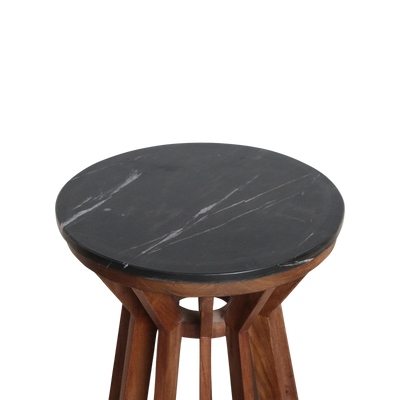 bijzettafel Sabah marmeren zwart by Raw Materials Amsterdam