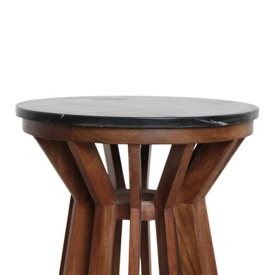 bijzettafel Sabah marmeren zwart by Raw Materials Amsterdam