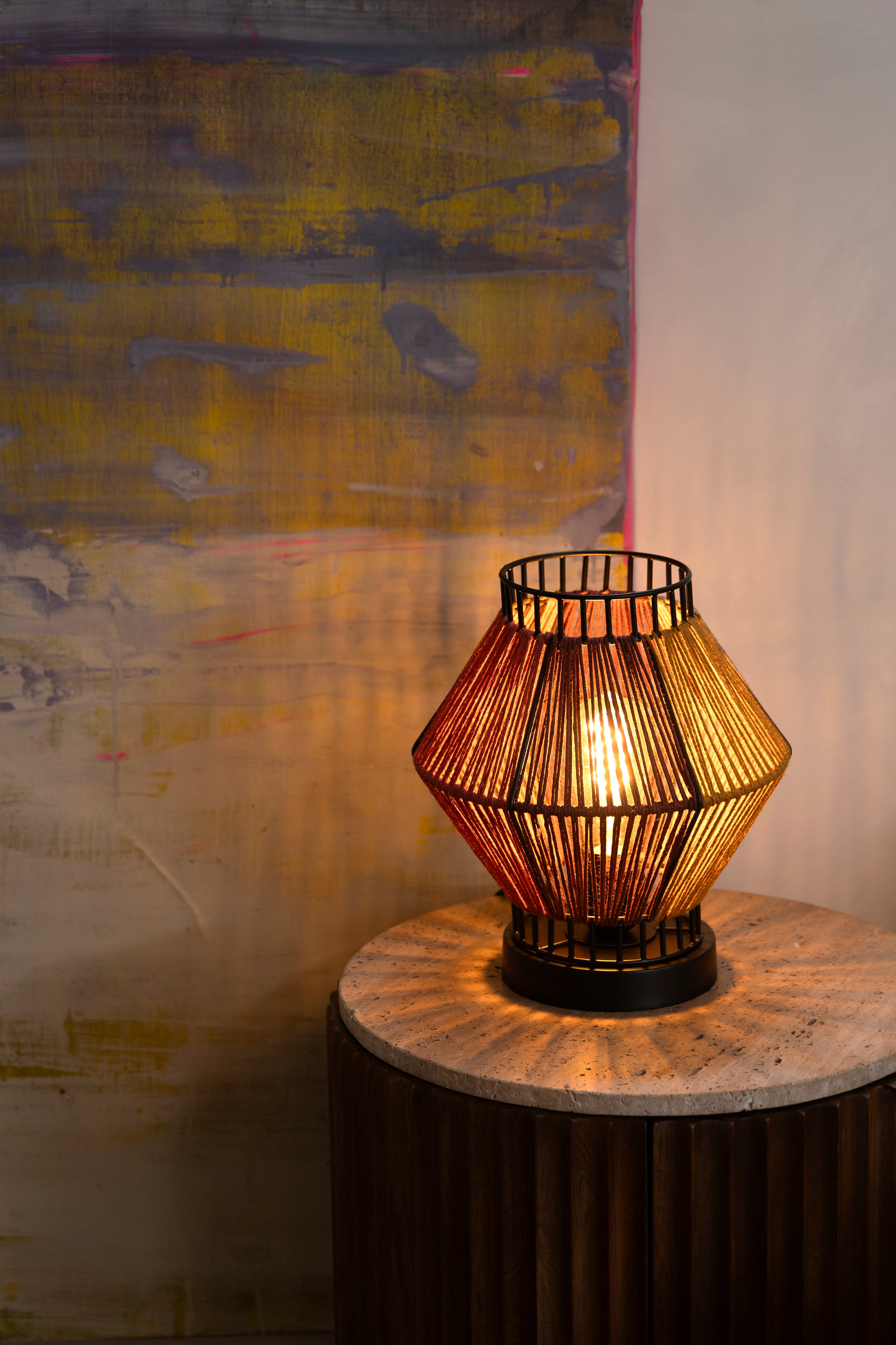 Table Lamp Surya Rope