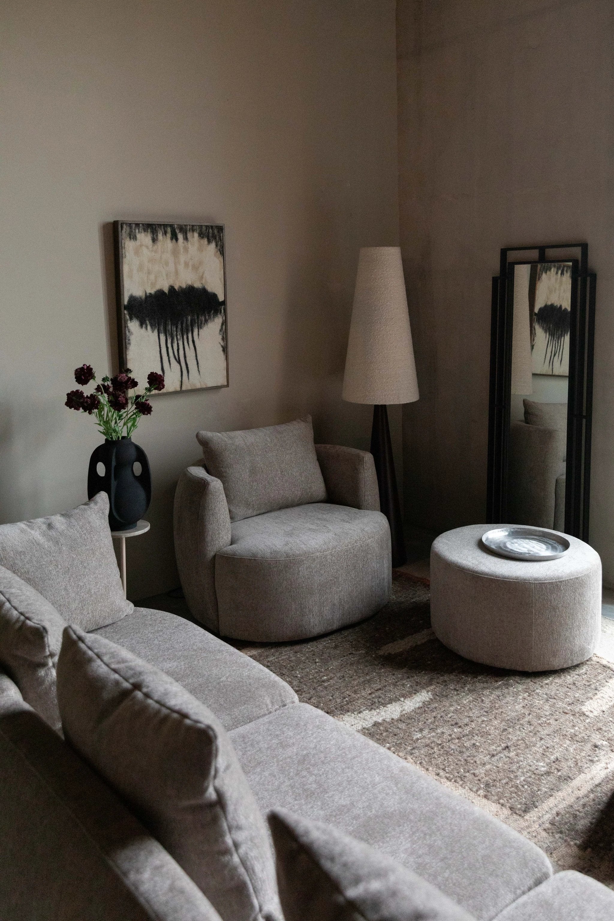 Fauteuil Rocca Cappuccino by Dutchbone