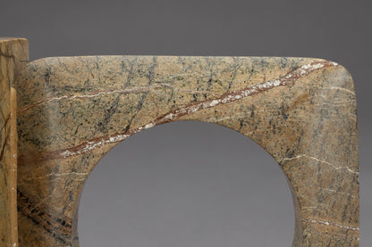 Book End Satpura Brown Marble (Set of 2)