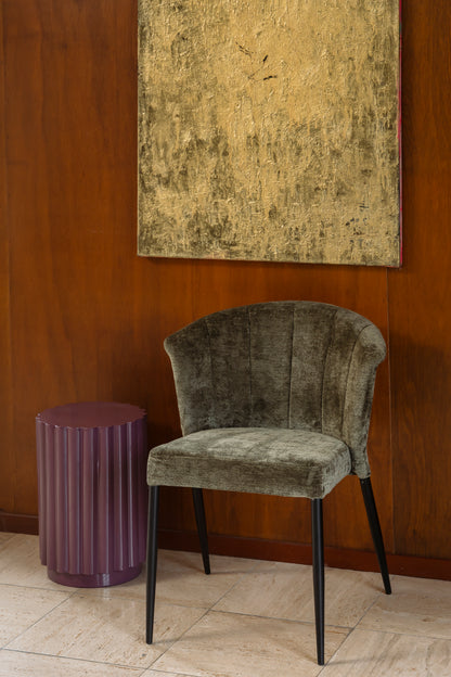 Stool Camila Plum