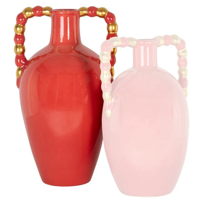 Vaas Davita oranje groot by Richmond Interiors