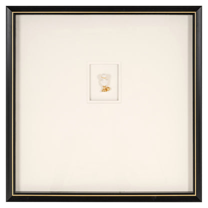 Muurkunst Danni (Zwart/wit)