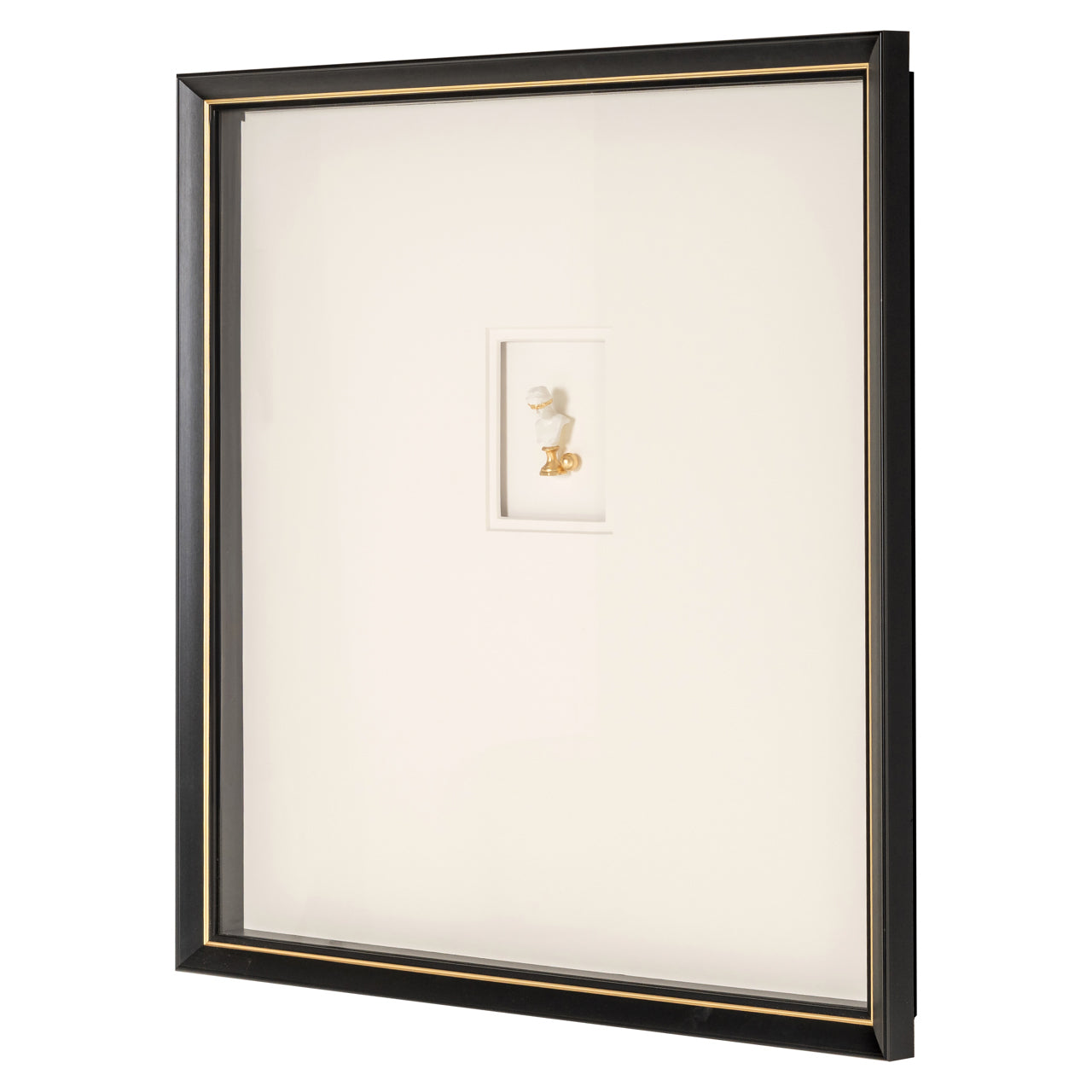 Muurkunst Danni (Zwart/wit)