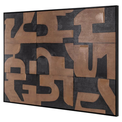 Wandkunst Cascade bruin by Richmond Interiors