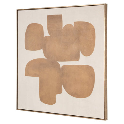 Wanddecoratie Odyssey goud links