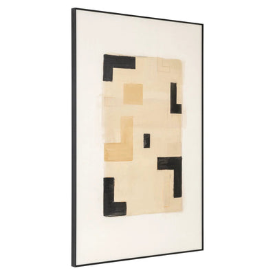 Wandkunst Vortex beige links by Richmond Interiors