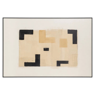 Wandkunst Vortex beige links by Richmond Interiors