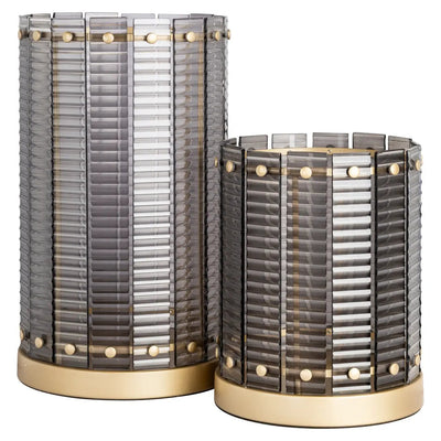 Windlicht Daylin smoke groot by Richmond Interiors