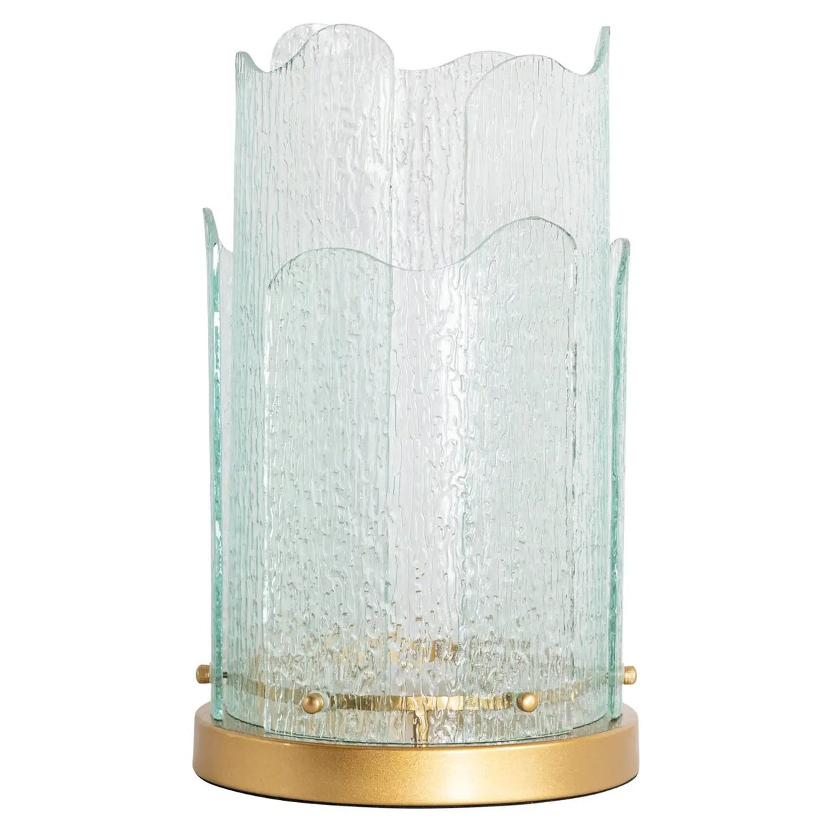 Windlicht Danila goudkleurig groot by Richmond Interiors