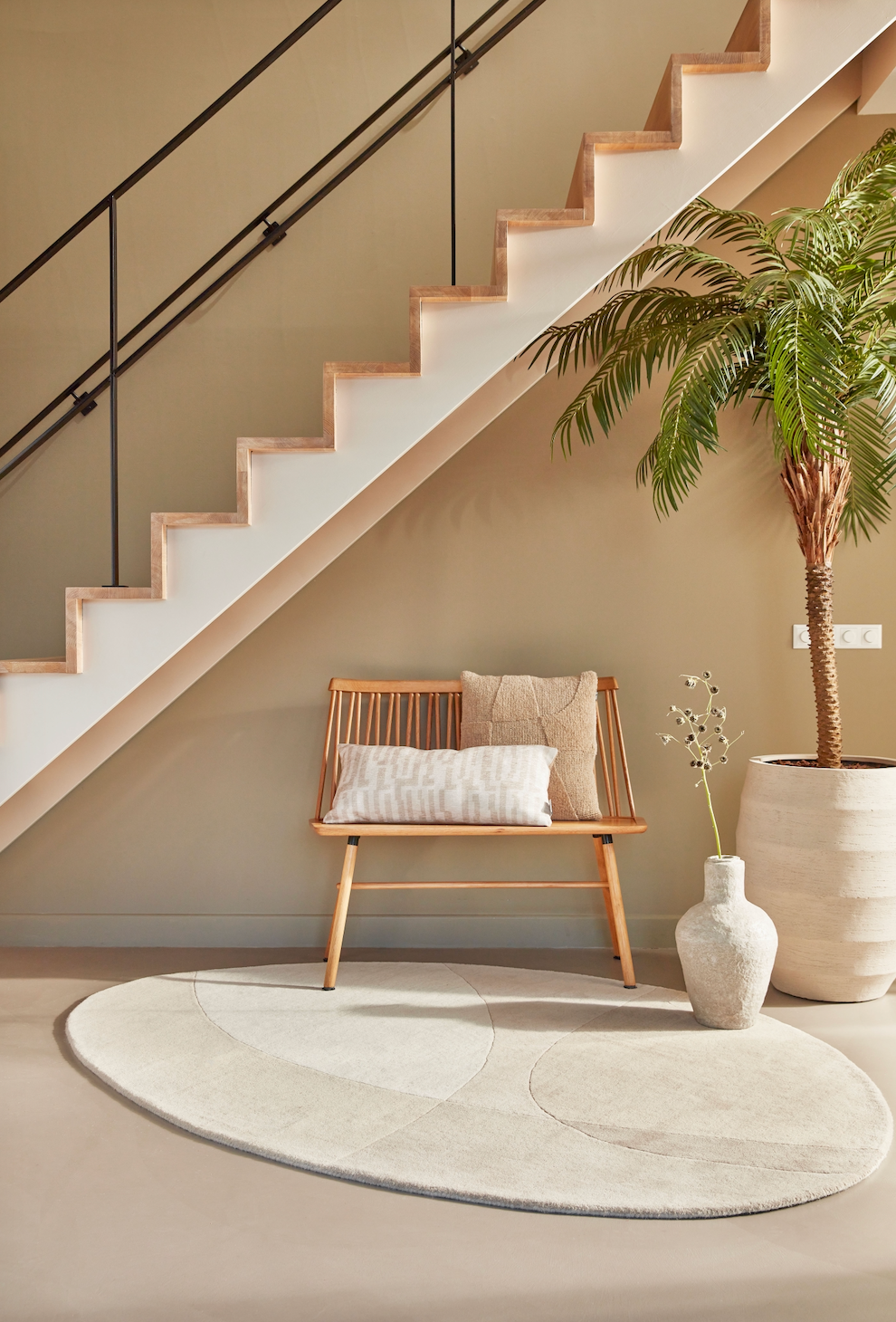 Vloerkleed Shades Summer Rain - 200x290 Kiezel by Brinker Carpets