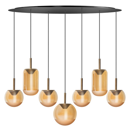 Hanglamp Yvonne 7LT led