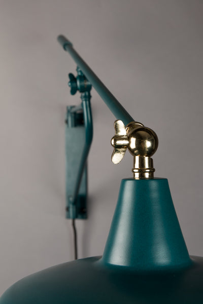 Wandlamp Hector Teal by Dutchbone
