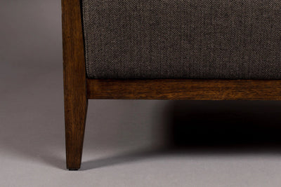 Fauteuil Duran Grey Fr by Dutchbone