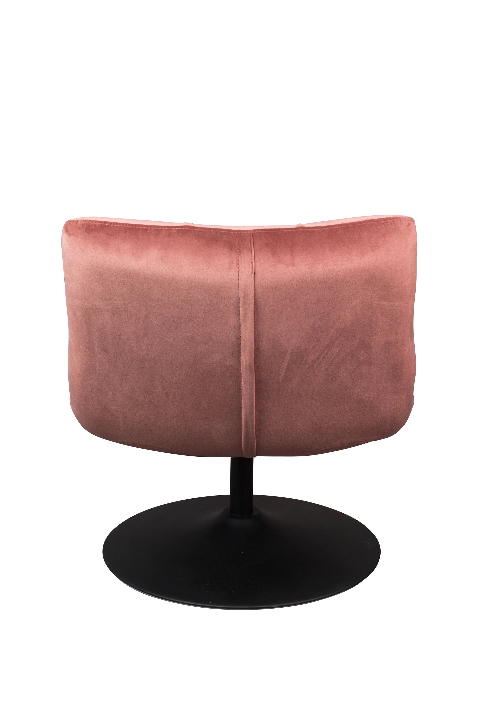 Fauteuil Bar Velvet Old Pink by Dutchbone