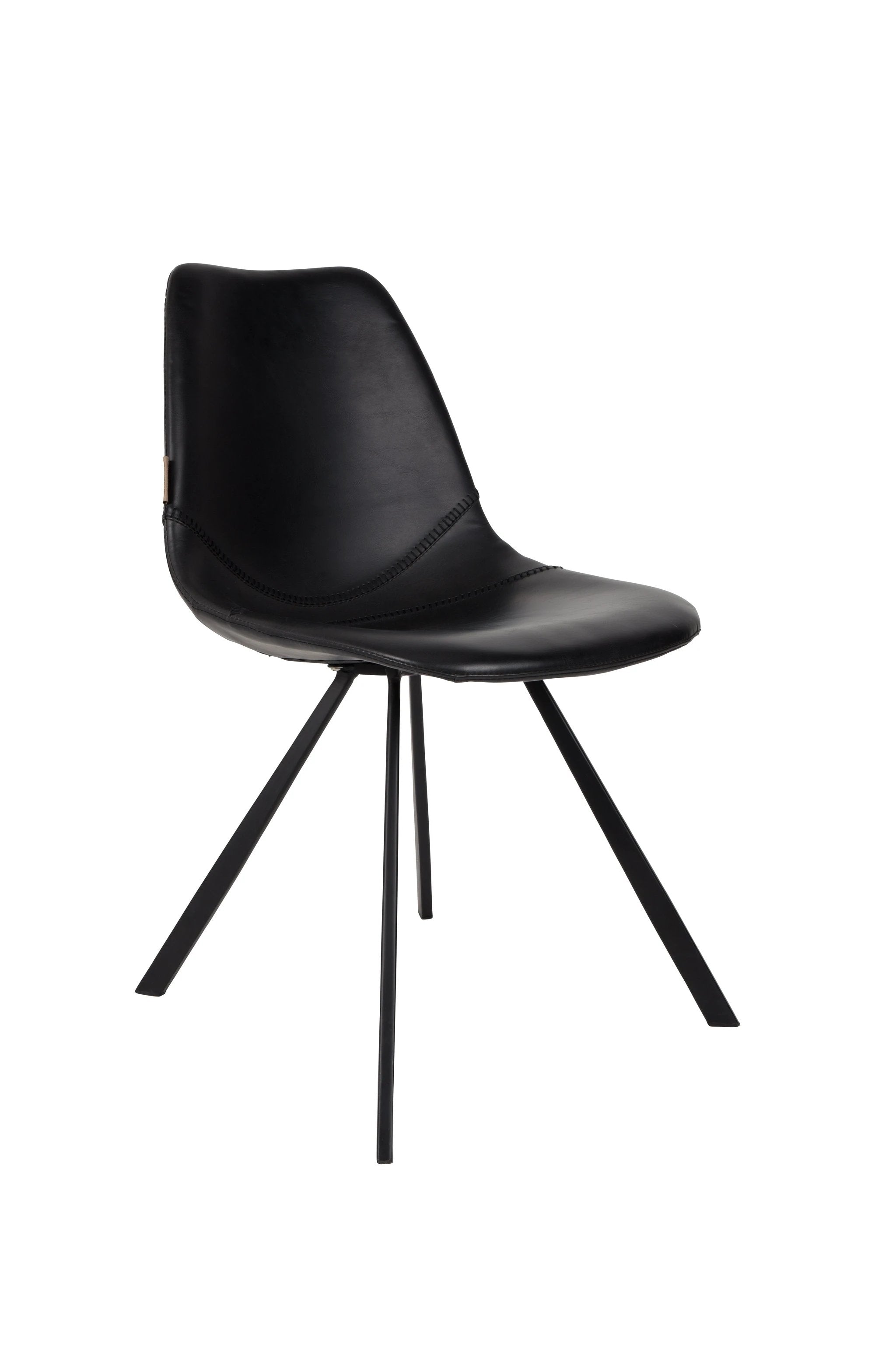 Eetkamerstoel Franky Black by Dutchbone