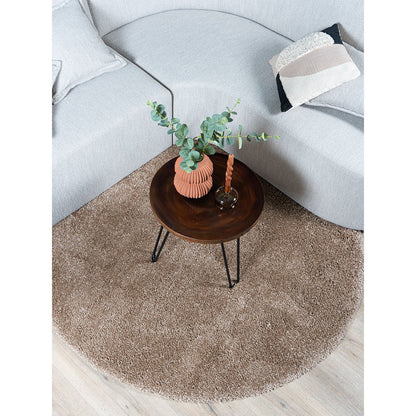 Vloerkleed Milano Bruin Rond ø200 cm