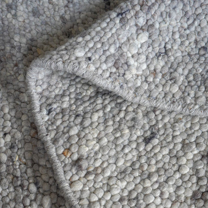 Vloerkleed Stone Licht Grijs - Organisch 200 x 280 cm