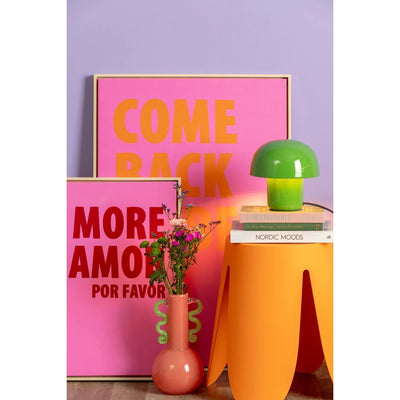 Tafellamp Dikke Paddestoel Mini Groen by Leitmotiv