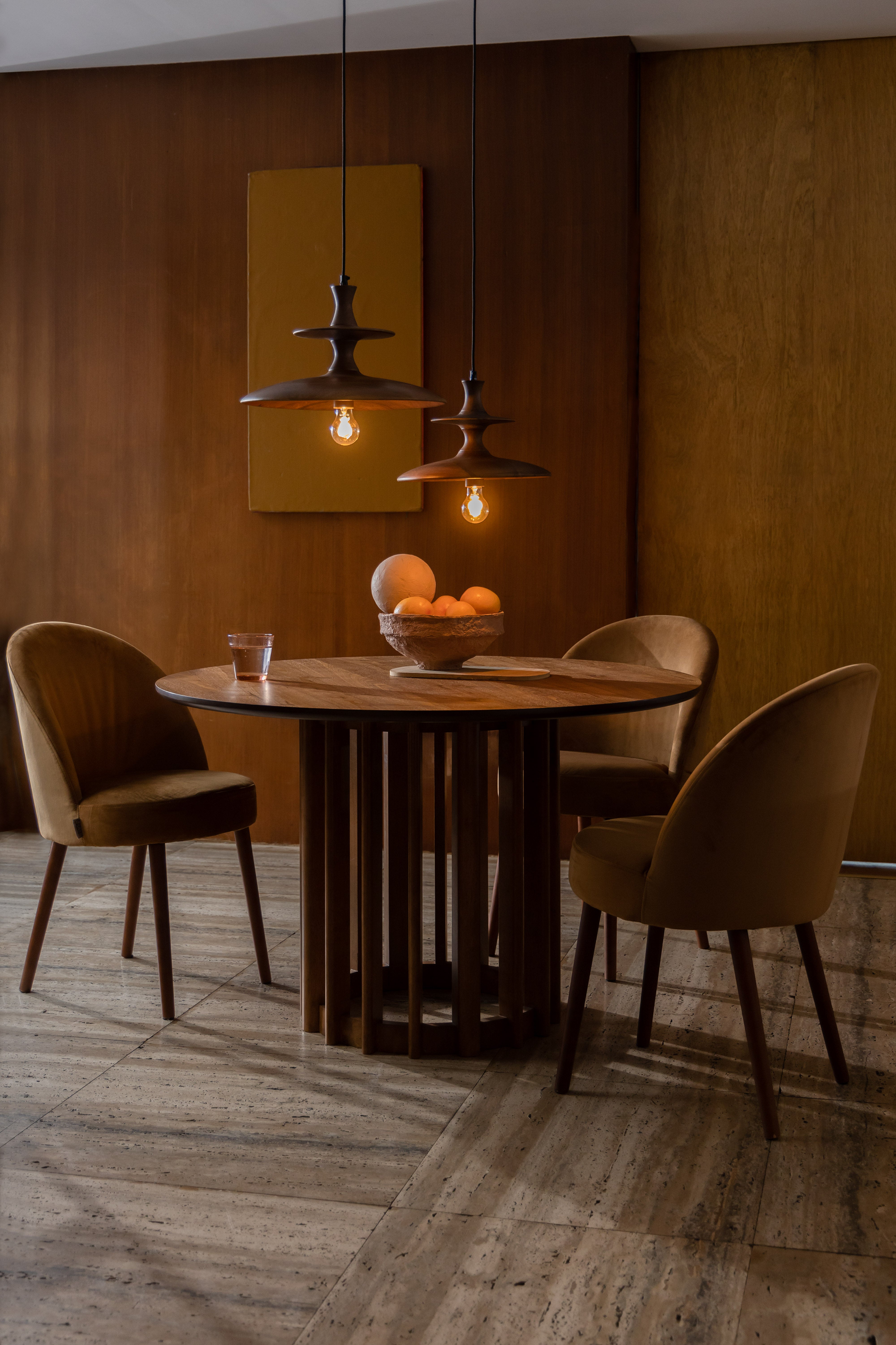 Pendant Lamp Cath S Walnut