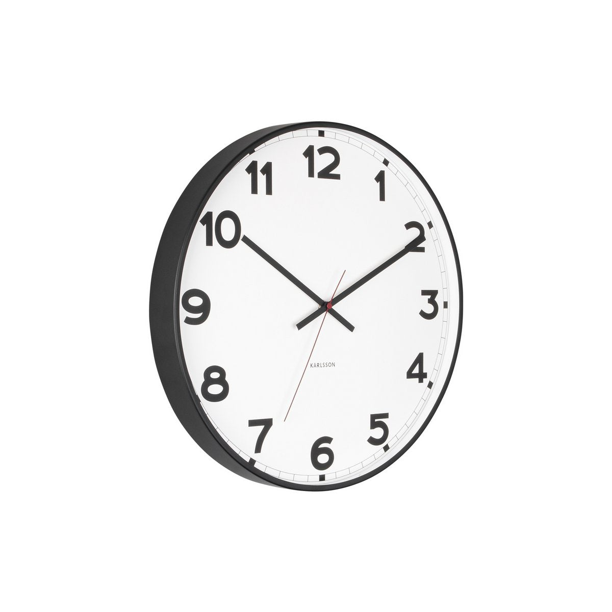 Wandklok New Classic Medium Wit