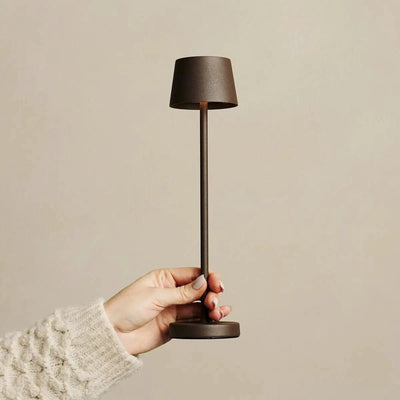 Tafellamp oplaadbaar Vondel Mini Mokka Bruin by Tavellio - Amsterdam