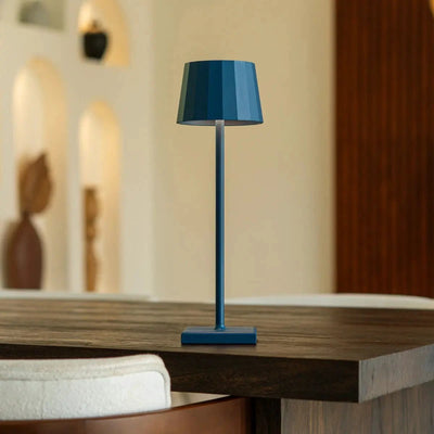 Tafellamp oplaadbaar Wouter delftware blauw by Tavellio - Amsterdam