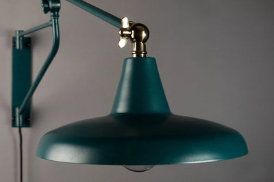 Wandlamp Hector Teal by Dutchbone