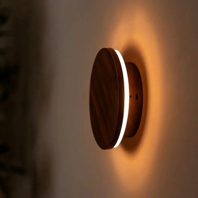 Wandlamp Oplaadbaar Lou Walnoot by Tavellio - Amsterdam