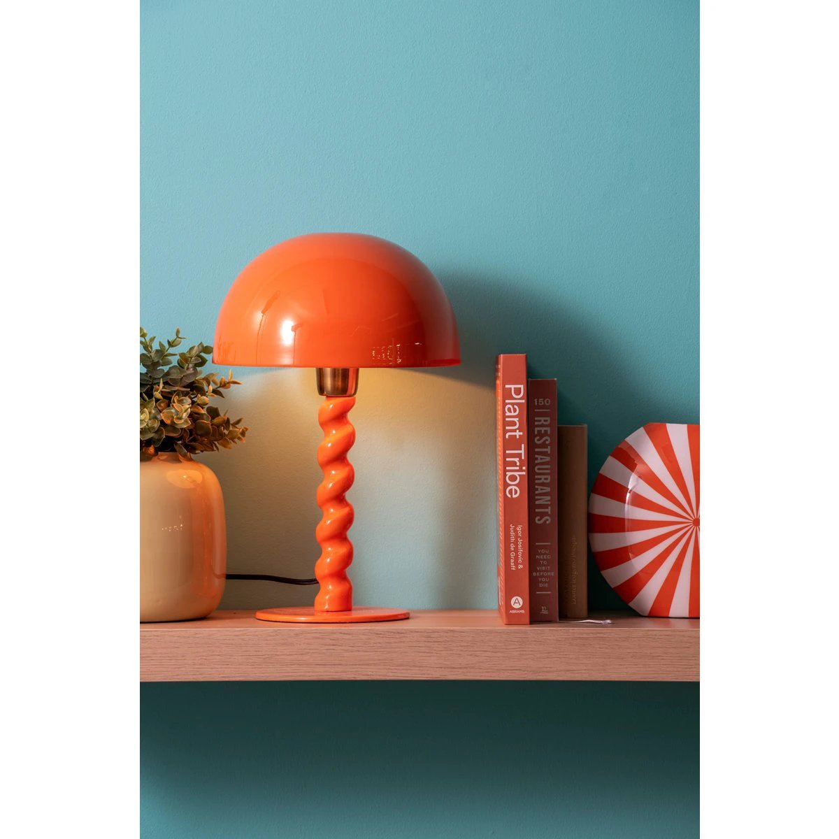 Tafellamp Rush Oranje by Leitmotiv