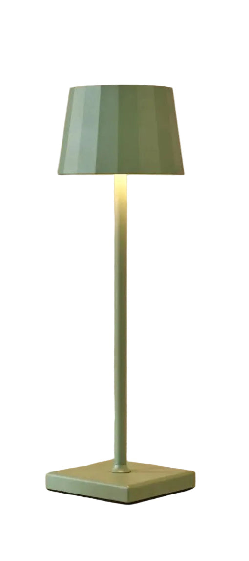 Tafellamp oplaadbaar Wouter salie groen