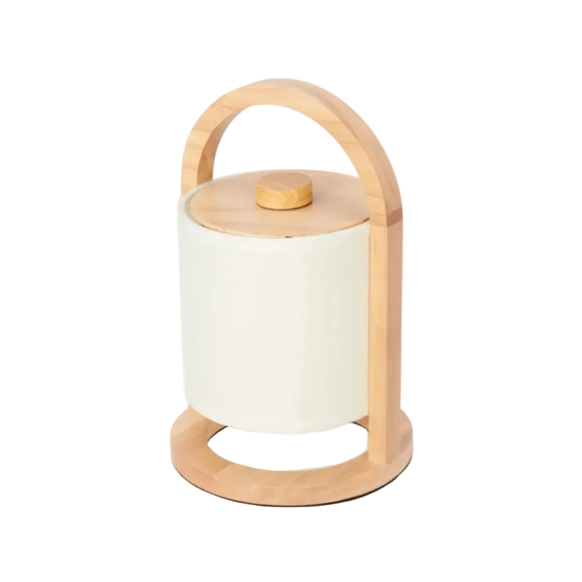 Tafellamp oplaadbaar River licht Bruin Hout