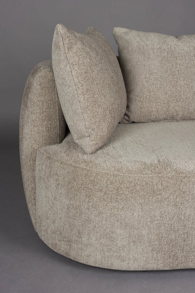 Bankstel Rocca 4.5 Seater Cappuccino by Dutchbone