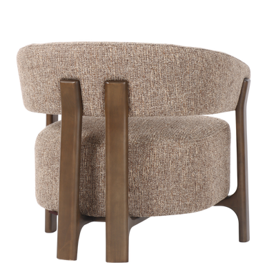 Fauteuil Dalara bruin tweed by Richmond Interiors