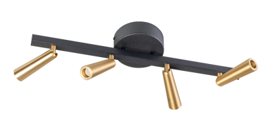 Plafondlamp Barry spot 4x3w by ETH