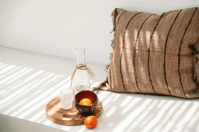 De Oh My Gee Kussenhoes - Beige Zwart - 60x60 by Bazar Bizar Antwerp