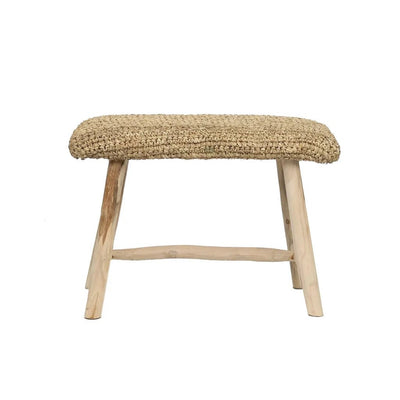 De Raffia Bank - 60cm by Bazar Bizar Antwerp