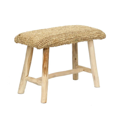 De Raffia Bank - 60cm by Bazar Bizar Antwerp