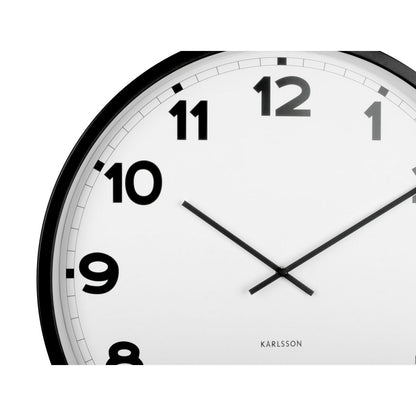 Wandklok New Classic Groot Wit