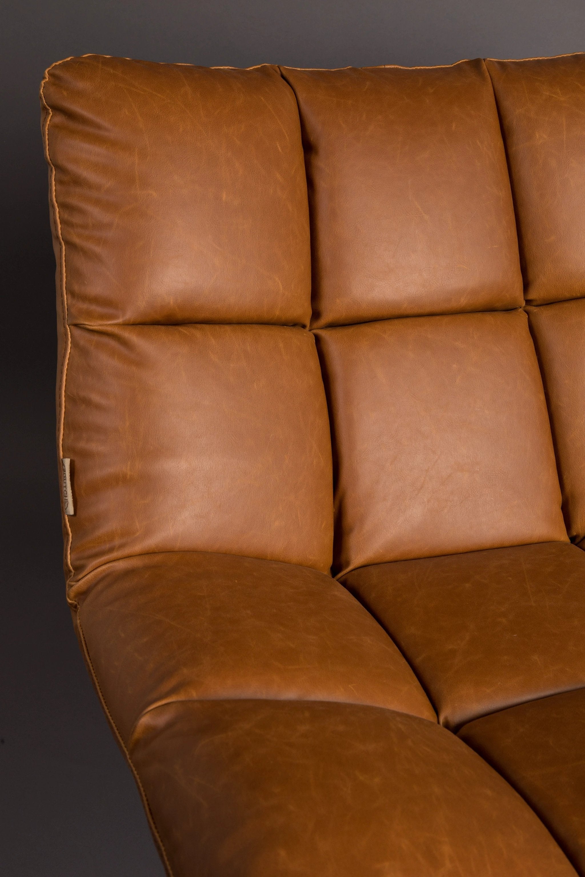 Fauteuil Bar Vintage Brown by Dutchbone