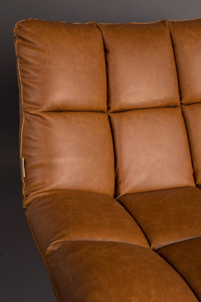 Fauteuil Bar Vintage Brown by Dutchbone