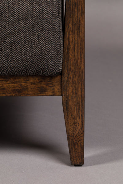 Fauteuil Duran Grey Fr by Dutchbone