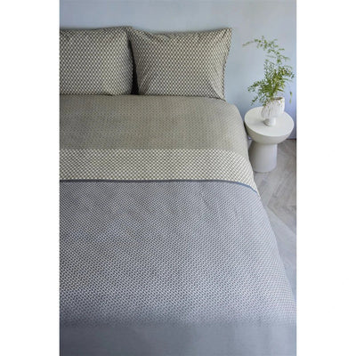 Beddinghouse Jimmy dekbedovertrek blauw by Bedding House bed & bath textile