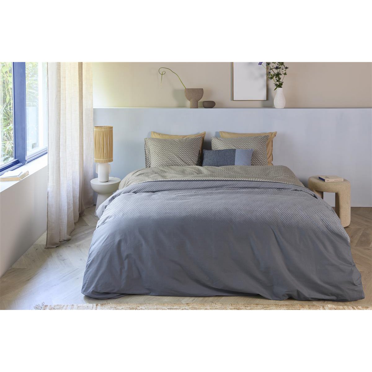 Beddinghouse Jimmy dekbedovertrek blauw - depauwwonen